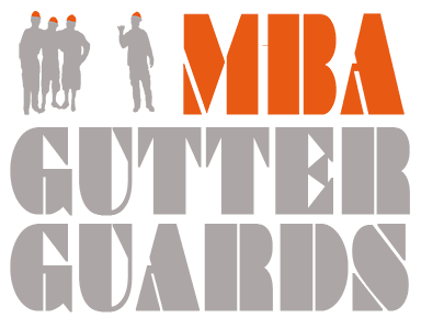 MBA Gutter Guards in Gray-Retina